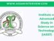Institute of Advanced Study in Science and Technology (IASST)